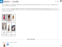 Tablet Screenshot of idresstocode.com